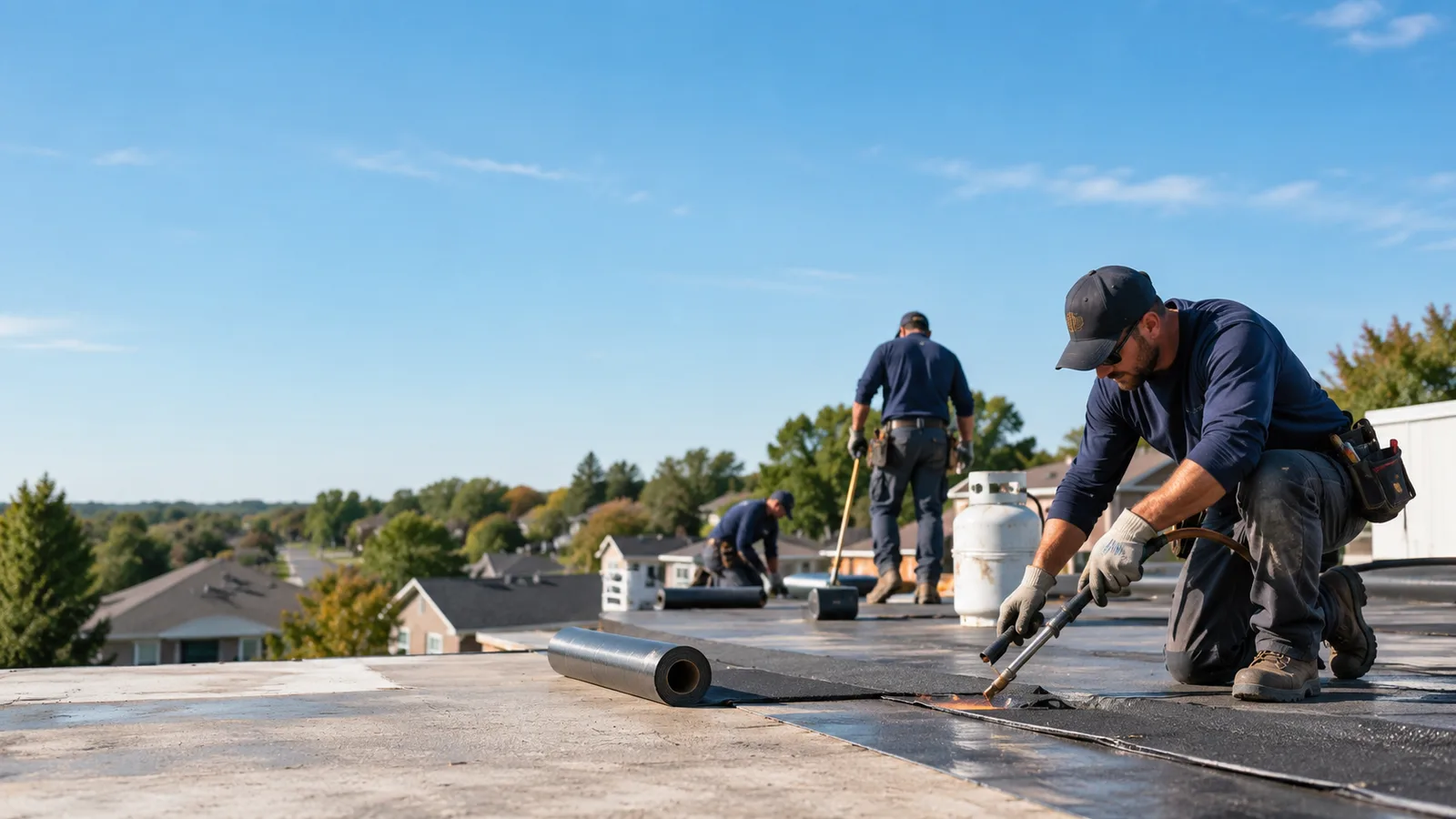 Flat Roof Leak Repair providers in Parkman, OH